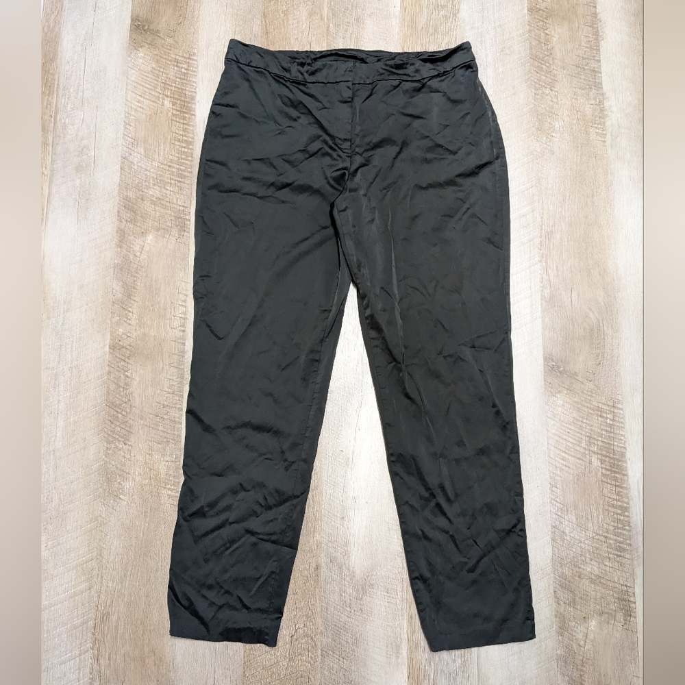 Eileen Fisher Dark Green Pants Size Large